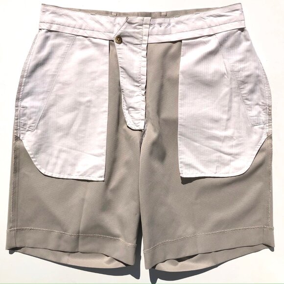 Cutter and Buck Shorts Mens size 34 Tan Khaki CB Dry Tec performance golf AS IS - Picture 5 of 8